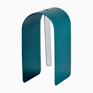 Blue Dahlia Vase by Wm Metal Design
