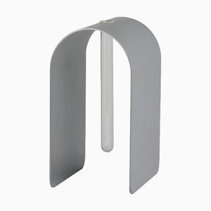 Silver Dahlia Vase by Wm Metal Design