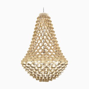 Crown Medium Champagne Pendant Lamp by JSPR