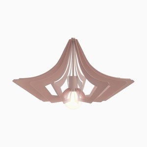 Lámpara colgante Beaudine II en rosa de JSPR