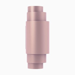 Union Medium Cake Anodized Pink Aluminum Wall Lamp by JSPR