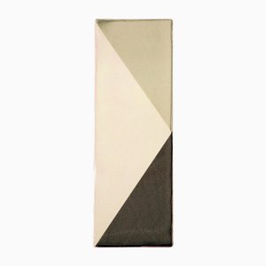Tile Green and Grey Ceramic Decorative Wall Lamp by Violaine d'Harcourt