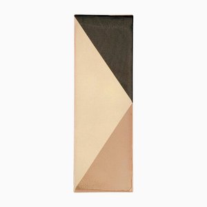 Tile Green and Cream Ceramic Decorative Wall Lamp by Violaine d'Harcourt