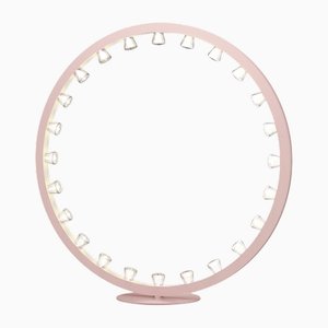 Aurora Mini 80 Runde Stehlampe in Rosa von JSPR