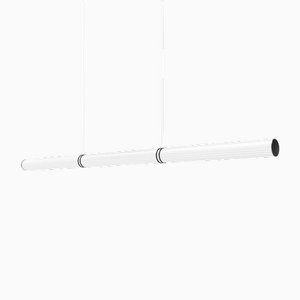Pillar 150 Lineare Hängelampe aus eloxiertem schwarzem Aluminium von JSPR