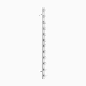 Applique Murale Wall Line 150 en Aluminium Anodisé Argenté par JSPR