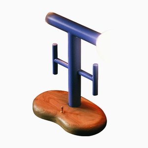 Fillete Spanish Elm Bedside Table Lamp by Marco Calhau