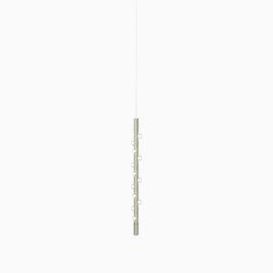 Lucy Small Vertical Bronze Aluminum Pendant Lamp by JSPR