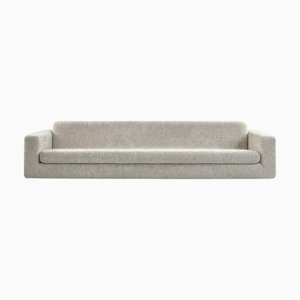 Weiches, beigefarbenes Bouclé Sofa von Dennis Kaiser
