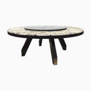 Boscolo 200 Tisch aus Mahagoni & Marmor von Casa Casati