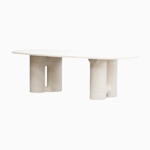 Mesa moldeada en blanco natural mineral de Manufacture XXI