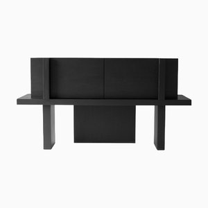 Itooraba Sculpted Sideboard in Wood by Sizar Alexis