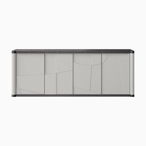 Handmade Lacquered and Black Oak Ariadne Sideboard by Ultramobili