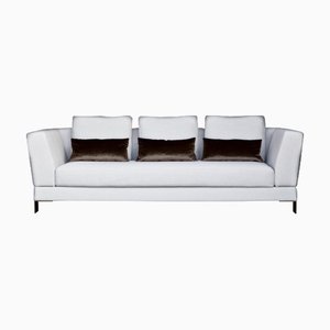 Acquabella Drei-Sitzer Sofa aus Buchenholz & Bronze von Casa Casati