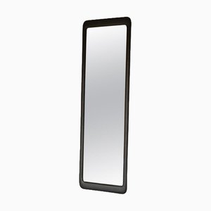 Sabbia Nero Large Wood and Mineral Lime Plaster Floor Mirror by Dennis Kaiser