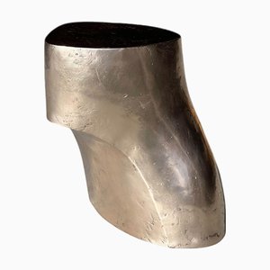 Lost Wax Casted Bronze Palm II Side Table by Vogel Studio