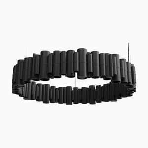 Lámpara colgante Cityscape Suburban 6 puntos en negro anodizado de JSPR