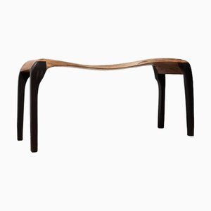 C2332 Console Table in Oak and Bog Oak Wood by Jörg Pietschmann