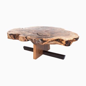 T2611 Coffee Table in Caucasian and European Walnut by Jörg Pietschmann