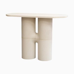 Moulded Mineral Natural White Console by Manufacture XXI