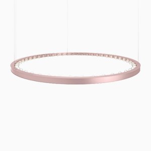 Aurora Large Circular Pink Pendant Lamp by JSPR