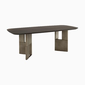 Tetris Laguna Esstisch aus Eiche & Bronze von Morica Design