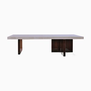 Miss Vanda 180 Veneered MDF Low Rectangular Coffee Table by Casa Casati