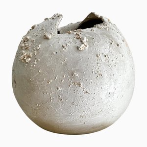 Light Rocks Stoneware Sculpture by Laura Pasquino