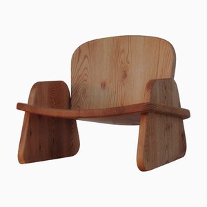 American Oak Lobby Armchair by Marco Calhau