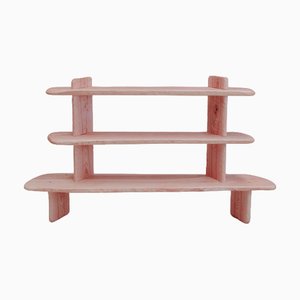 Benchary European Ash Mid-Height Bookcase by Marco Calhau