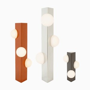 Lampadaire Sfera Haut en Chrome par Pulpo