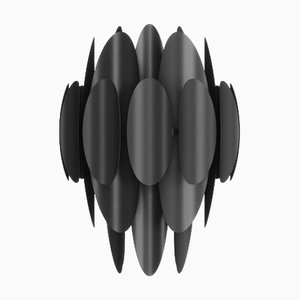 Lampada Sovereign 75 in alluminio anodizzato nero di JSPR