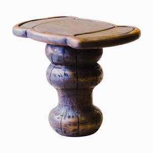 Table de Chevet Cell en Merisier Sunset Gold par Marco Calhau, Europe