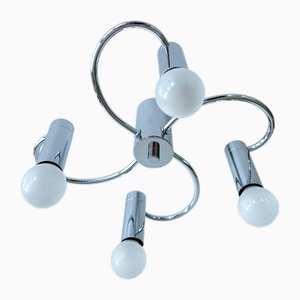 Vintage Ceiling Light in Chrome from Cosack