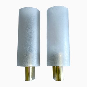 Vintage Brass Sconces, 1970s, Set of 2