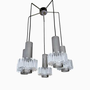 Vintage Cascade Pendant Light from Honsel, 1970s