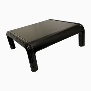 Schwarzer Orsay Tisch von Gae Aulenti für Knoll International, 1970er