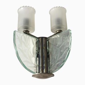 Art Deco Madrid Wall Lamp by Renè Lalique, 1930s