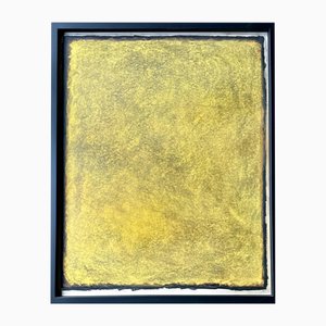 Rolf Hans, Large Framed Monochrome Oil Pastell auf Karton, 1986