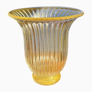 Jarrón de cristal de Murano, Italia, años 70