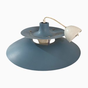 Vintage Blue Model PH5 Pendant Lamp by Poul Henningsen for Louis Poulsen, 1960s