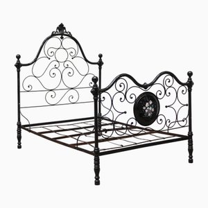 Mid 19th Century Wrought Iron Bed, France