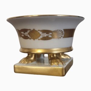Porcelain Bowl Decorated with Gold Thread from Herend