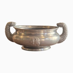 Schwedische Grace Pewter Schale, Anna Petrus zugeschrieben für Firma Svenskt Tenn, 1927