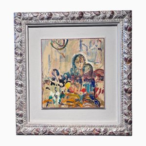 Gleb Savinov, Study for Maternity, 1996, Oil on Board