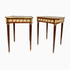 Tables d'Appoint Louis XVI de Sèvres, France, Set de 2
