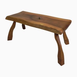 Vintage Wooden Side Table, 1960s
