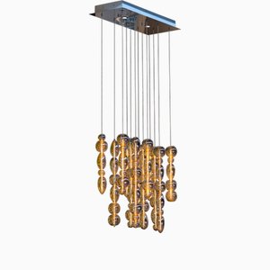Lámpara colgante Chavana de 14 luces de Concept Verre