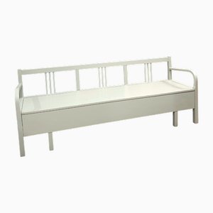 Swedish Grey Kitchen Bench