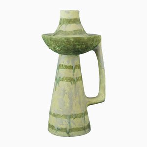 20th Century Futurist Ceramic Vase by Ivos Pacetti for the Alba Docilia Factory, Italy, 1920s